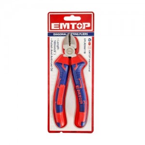 ALICATE CORTE DIAGONAL 6" A-CROMO EMTOP